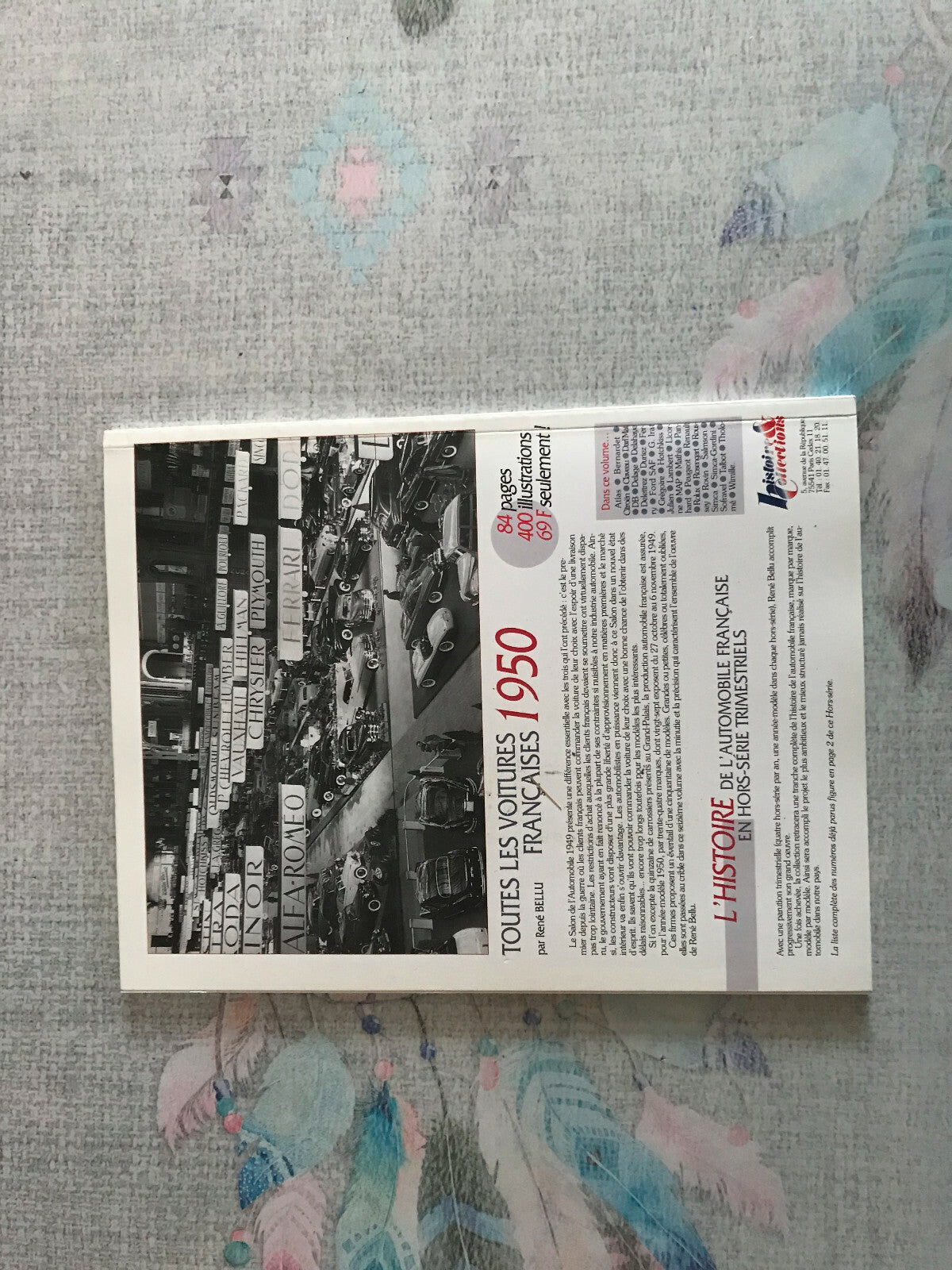 Livre Revue Voiture Automobile Automobilia Hors Série N°16 1950