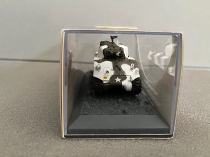 Miniature Militaire Char Tank Blindé M4A3 Sherman 105mm Hors Série Altaya 1/72