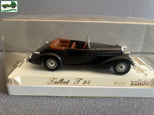 Voiture Miniature Talbot T23 4003 Solido au 1/43