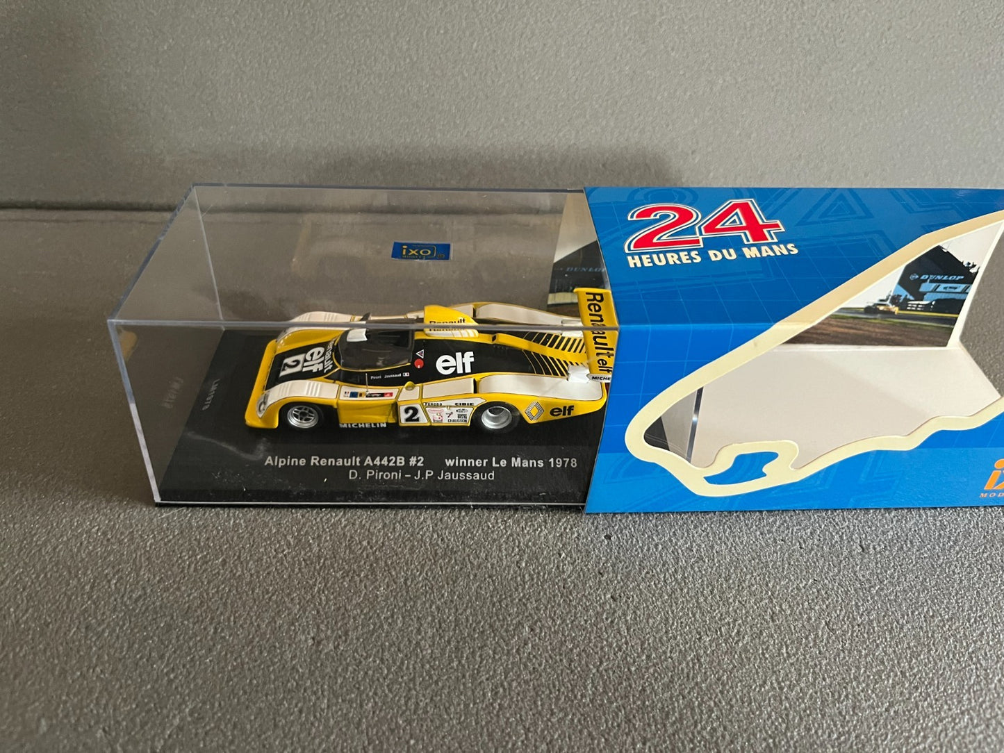 Voiture Miniature Alpine Renault A442B Winner Le Mans 1978 Ixo au 1/43