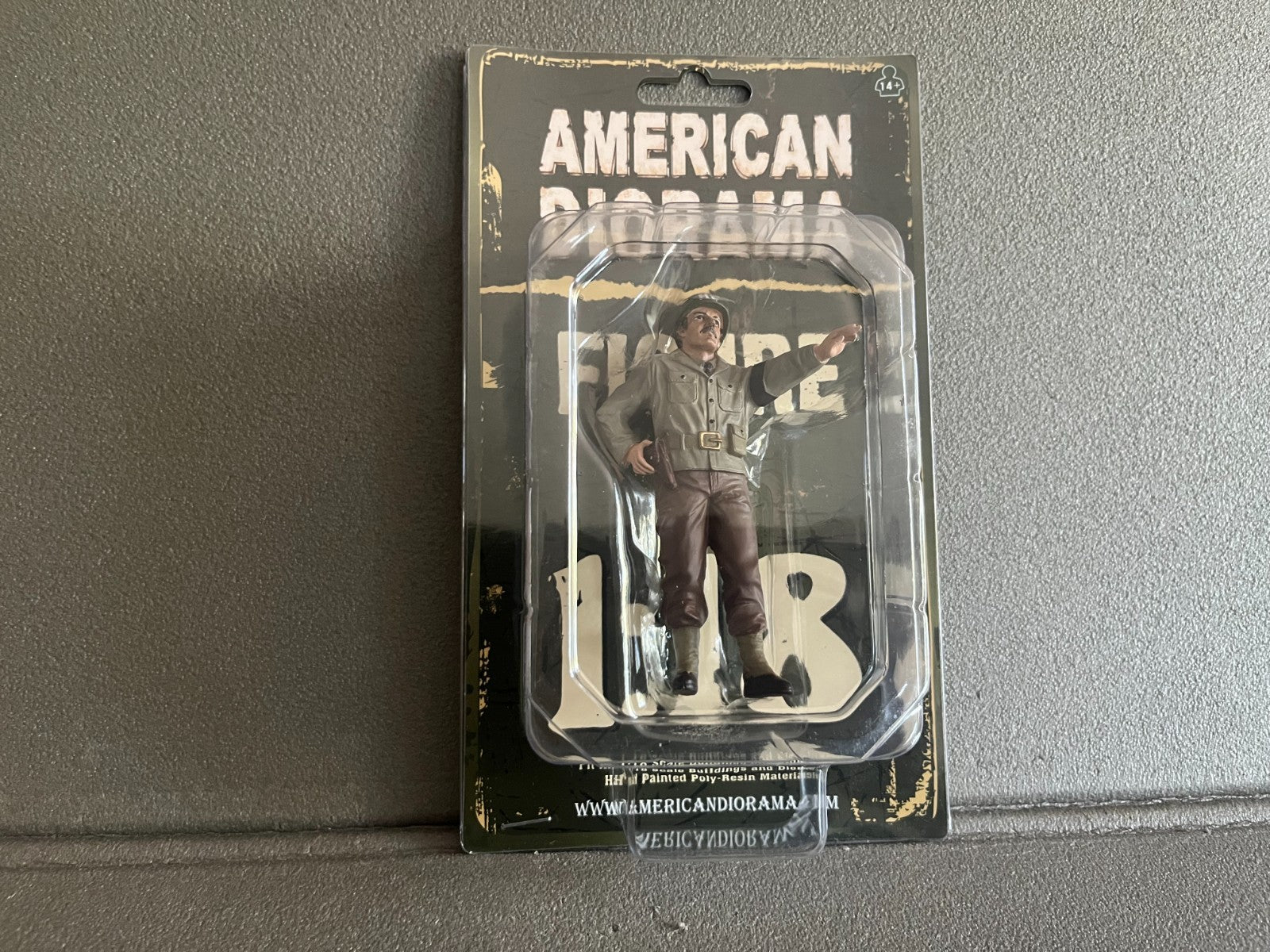 Figurine de Collection Militaire American Diorama Police 1/18