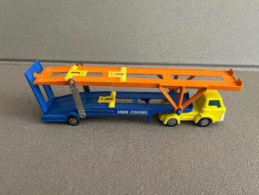 Ancienne Miniature Camion Porte Voiture Ford D Hoynor Corgi Juniors