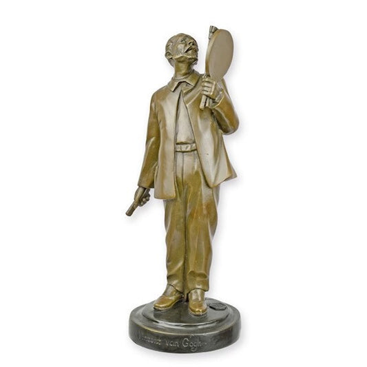 Statue Sculpture Bronze Art Déco Nouveau Vincent Van Gogh BE-72 Moderne