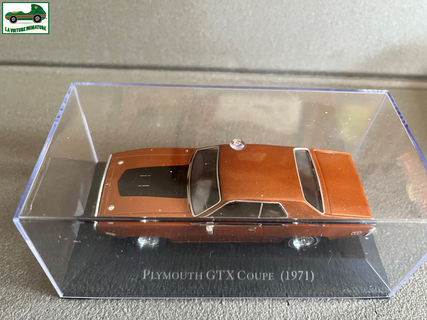 Voiture Miniature American Cars Plymouth GTX Coupé 1971 Altaya 1/43
