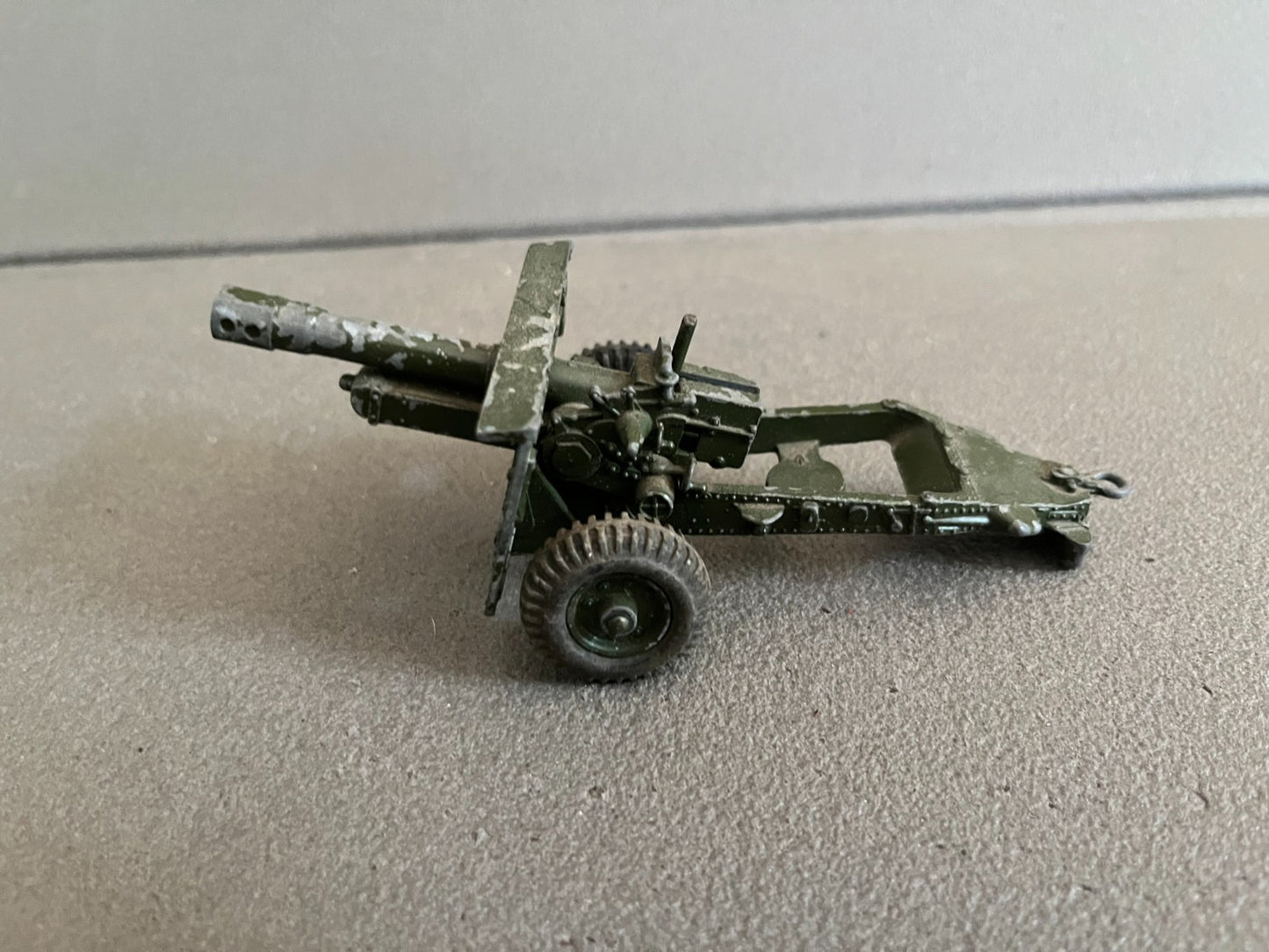 Ancienne Miniature Militaire Canon Crescent Toys England Epave