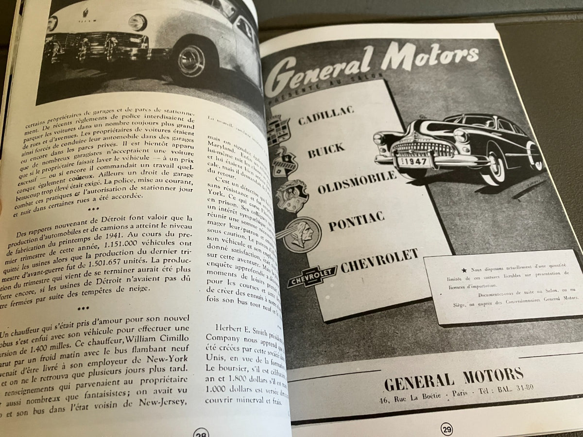 Livre Voiture Automobile Les Américaines 1945 1950 Auto Archive N°2 1983