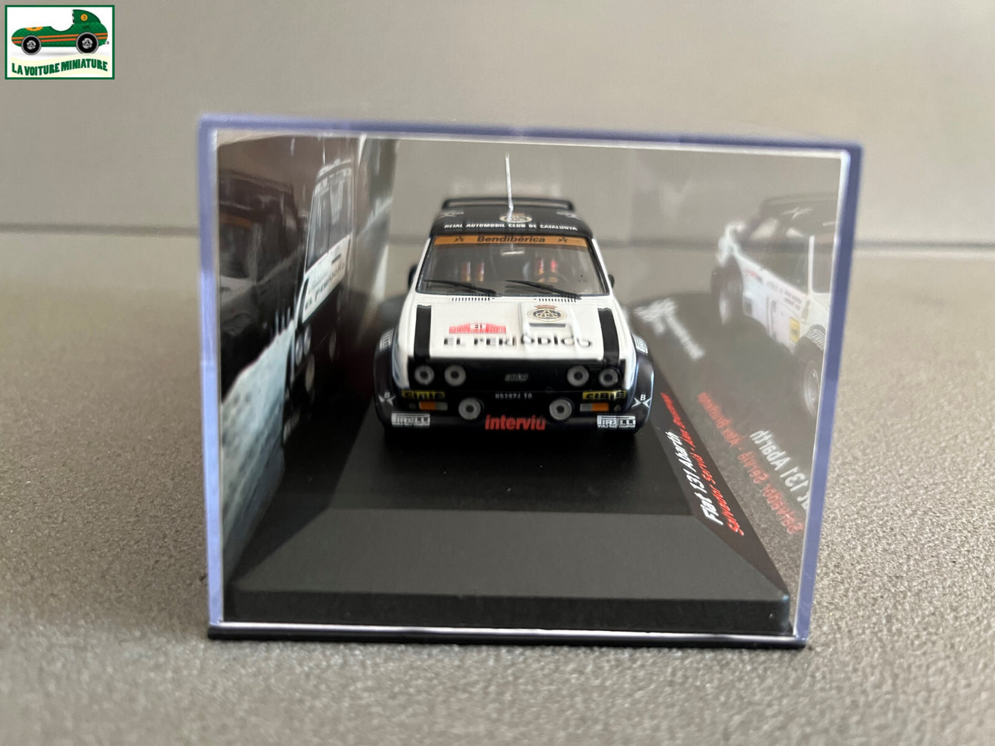 Voiture Miniature Fiat 131 Abarth Rallye Monte Carlo 1979 au 1/43