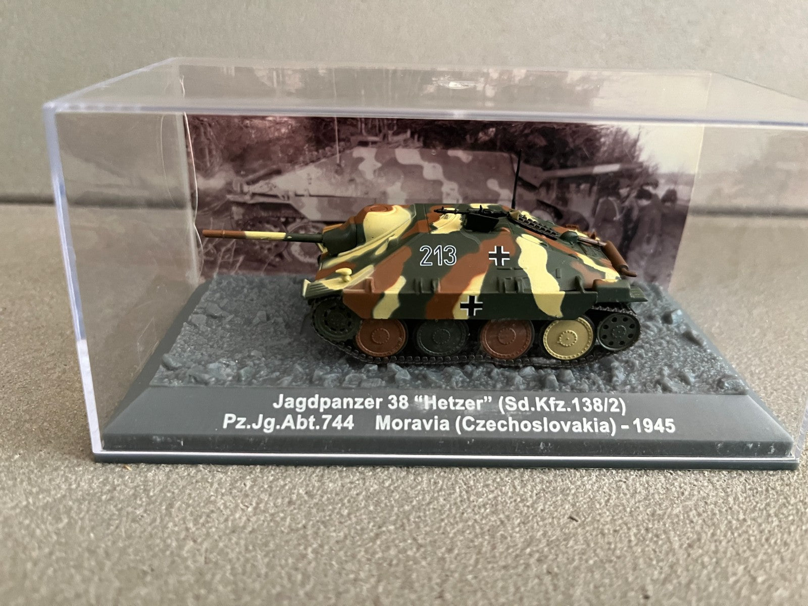 Miniature Militaire Char Tank Blindé Jagdpanzer 38 Hetzer Altaya 1/72