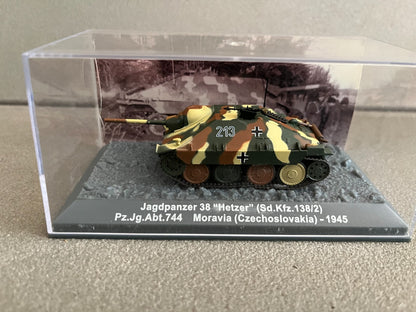 Miniature Militaire Char Tank Blindé Jagdpanzer 38 Hetzer Altaya 1/72