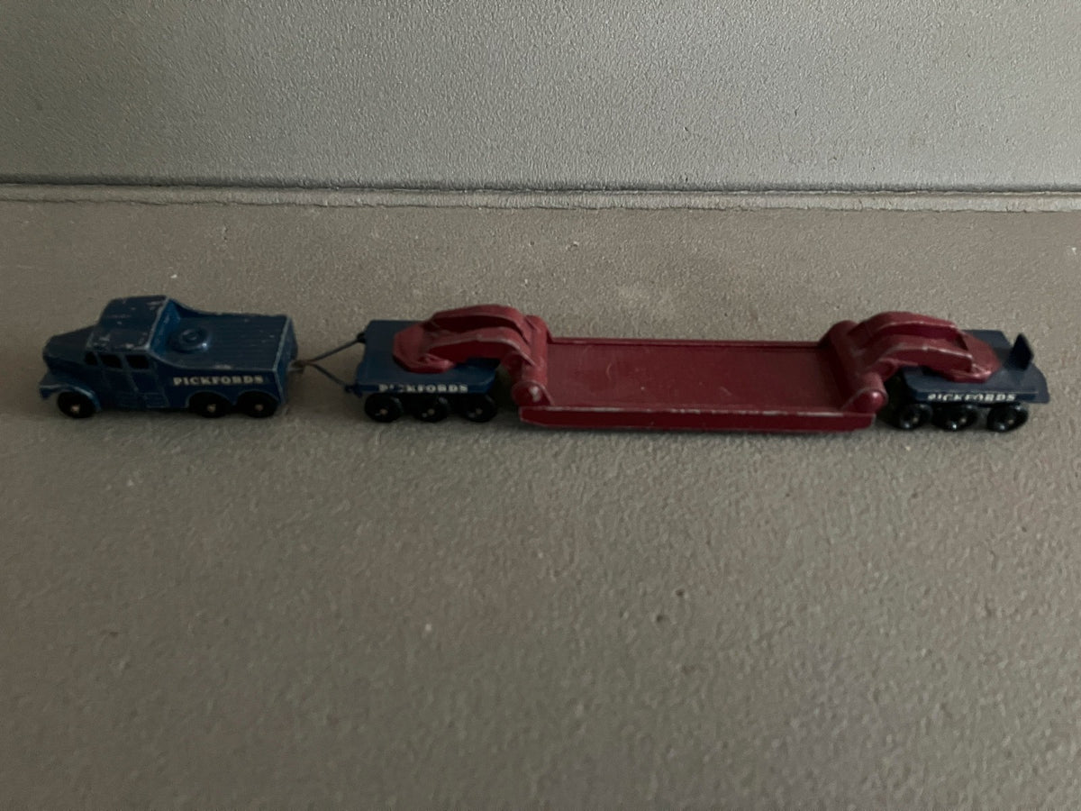 Ancien Miniature Camion Scammel 6x6 Transporter Pickfords Matchbox Lesney