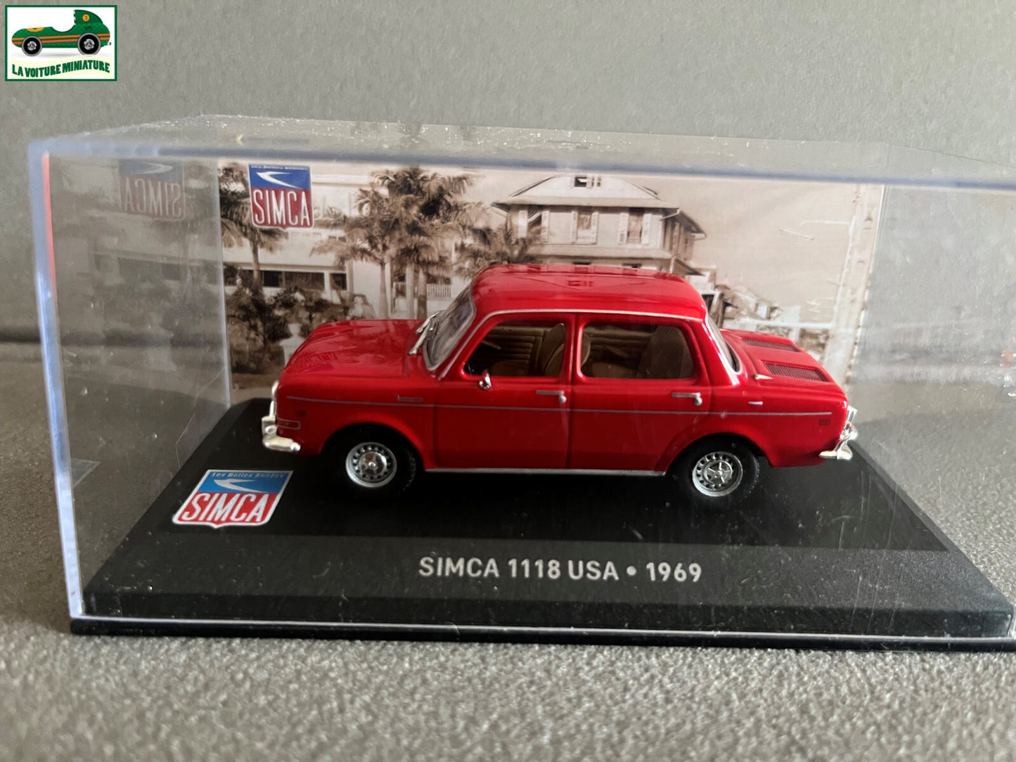 Voiture miniature Simca 1118 USA 1969 au 1/43