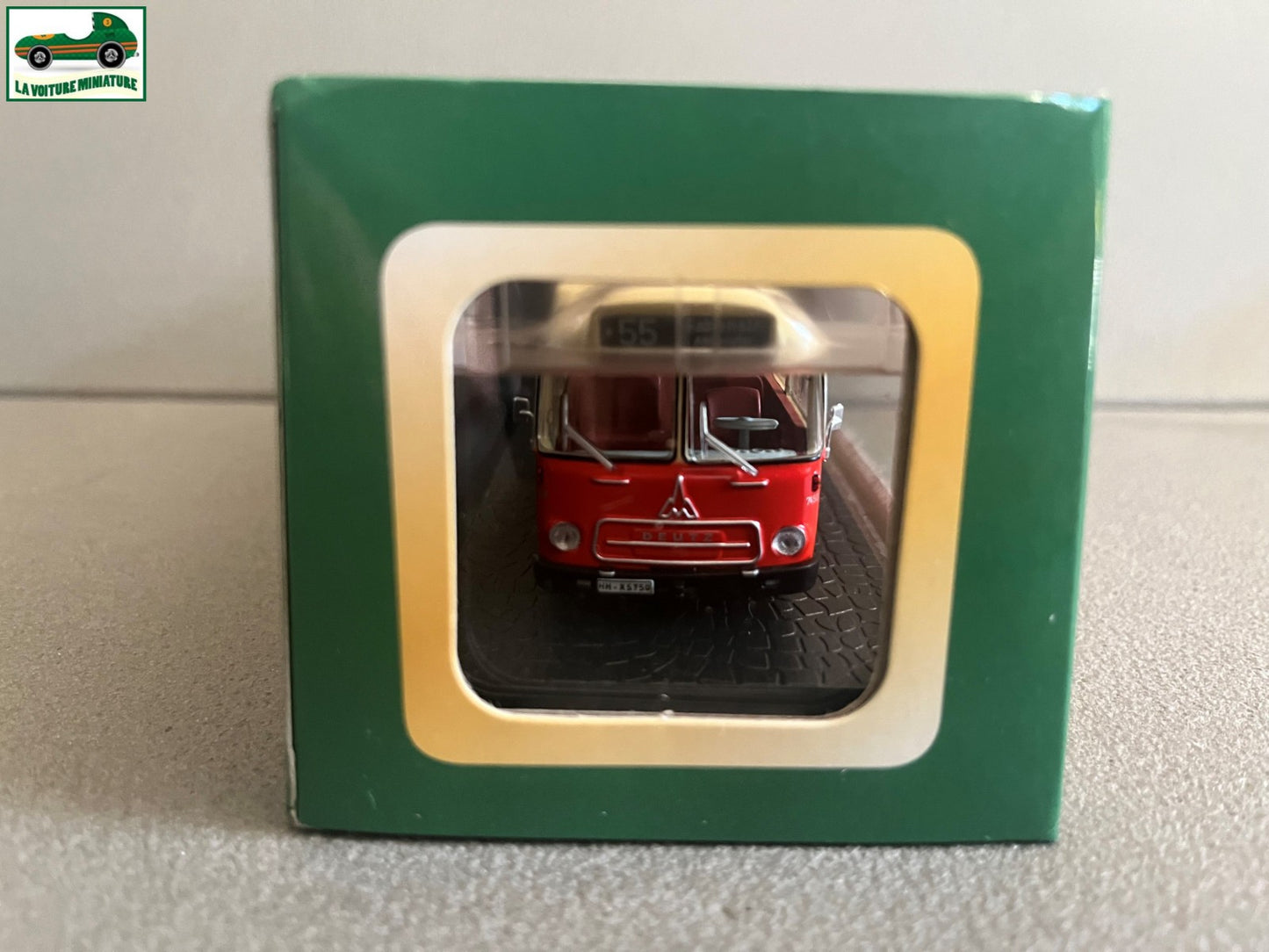 Voiture miniature Magirus Deutz Saturn II 1964 Autobus Bus Collection Atlas 1/72