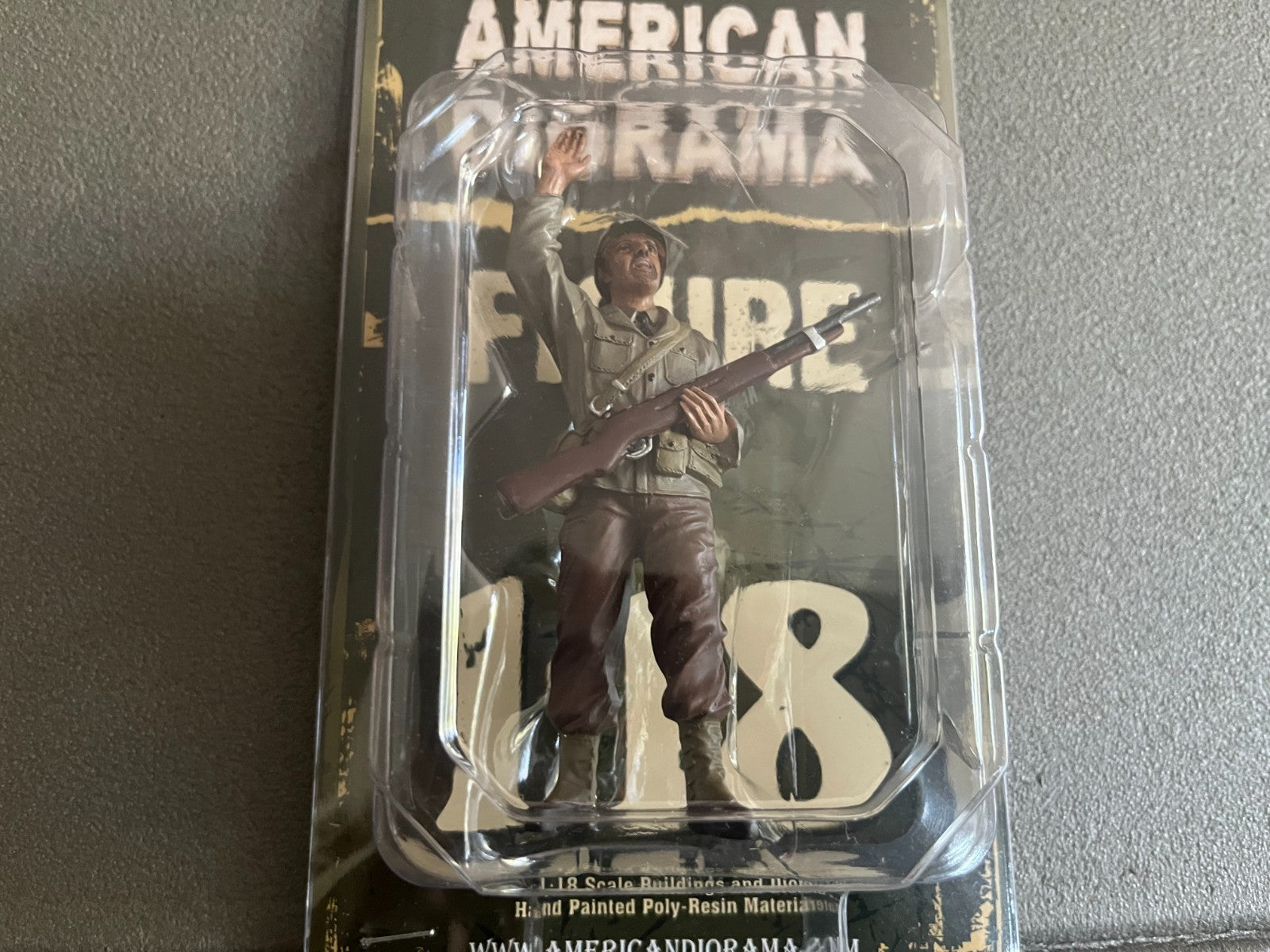 Figurine de Collection Militaire American Diorama Police 1/18