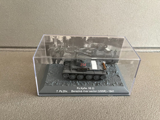 Miniature Militaire Char Tank Blindé Pz.Kpfw. 38 (t) Ausf. F Altaya 1/72