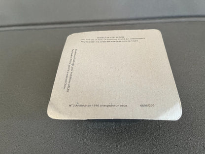 Soldat Plomb 1914 1918 NSL Editions Atlas Artilleur 1916 Chargeant Obus  N°3