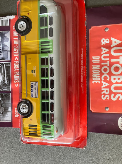 Voiture miniature GM TDH-3610 Rosa Parks 1955 1/43 Autobus Autocars du Monde
