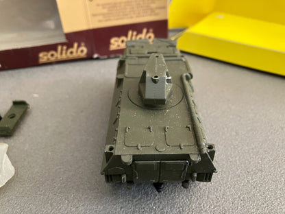 Ancienne Miniature Militaire Blindé VAB 6x6 6056 Solido France 1/50