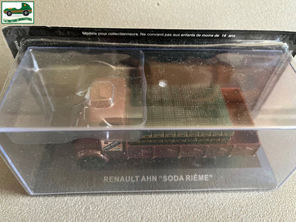 Voiture Miniature Camion Publicitaire Renault AHN Soda Rième au 1/43