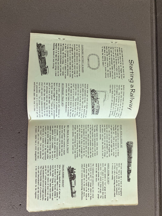 Livre Revue Modélisme Ferroviaire Catalogue Beatties Model Railway 1966
