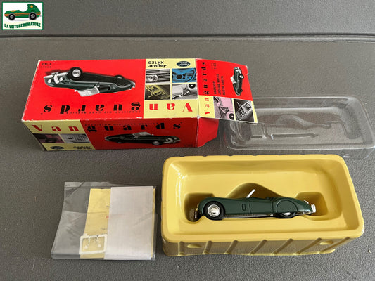 Voiture Miniature Jaguar XK120 Suede Green Vanguards au 1/43