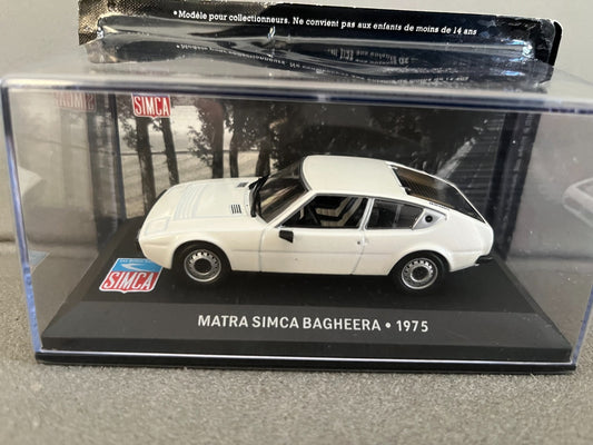Voiture Miniature Matra Simca Bagheera 1975 Altaya au 1/43