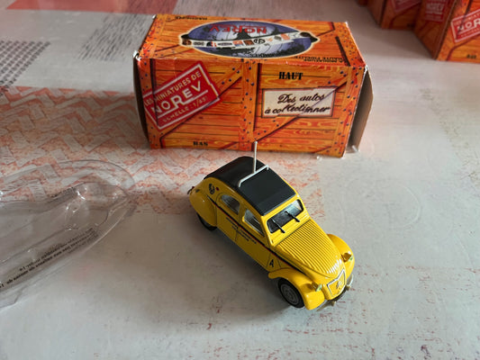 Voiture Miniature 2 CV Citroen 2cv Assistance AZLP 1957 Norev 1/43
