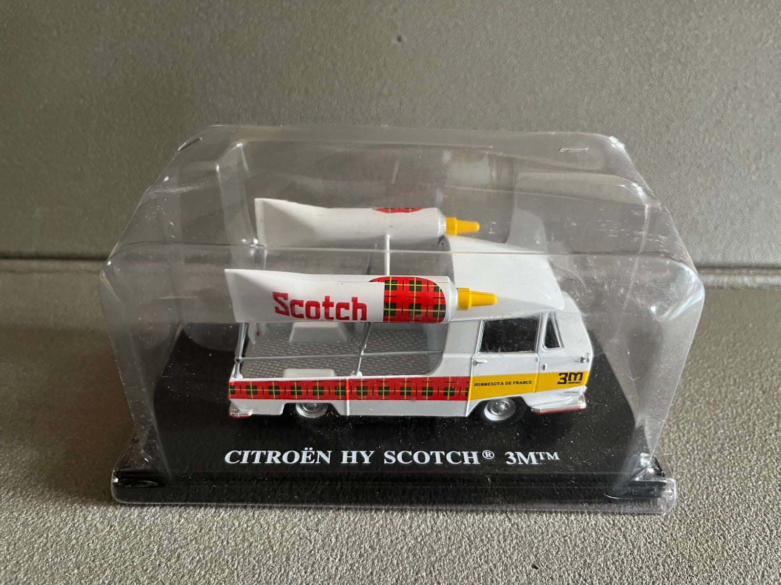 Voiture miniature Camion Citroen HY Scotch 3M Auto Plus Hachette 1/43