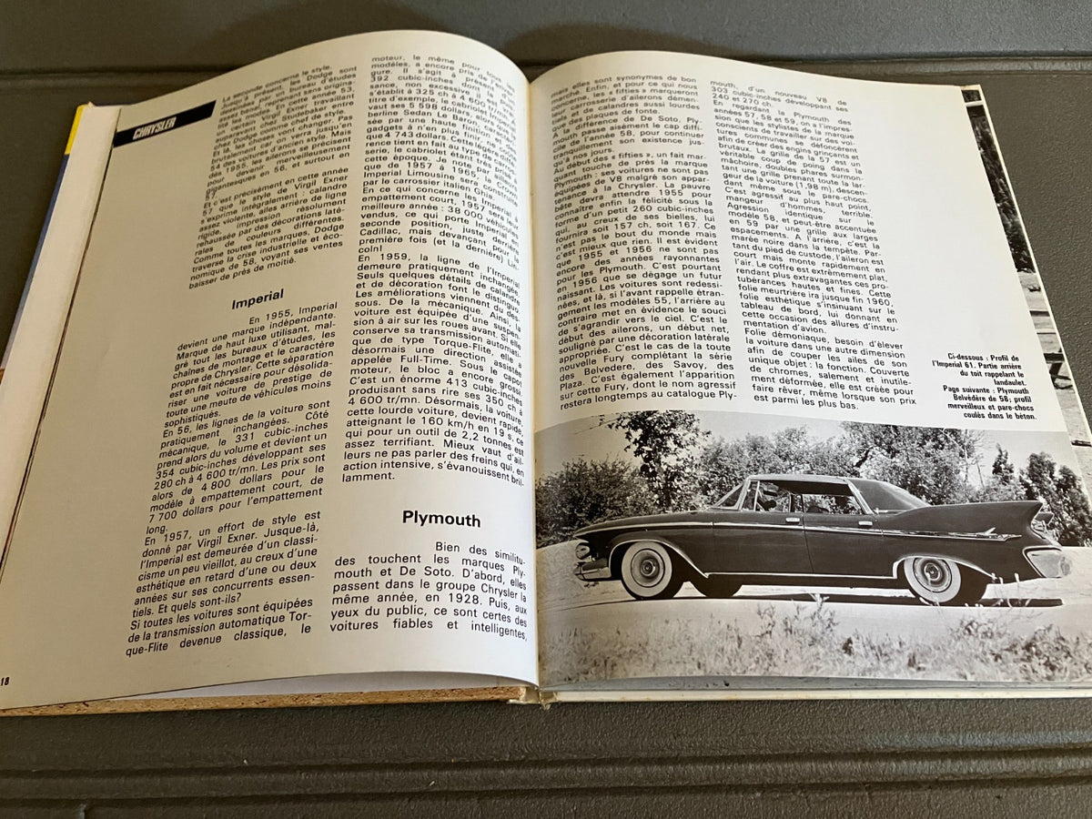 Livre Voiture Automobile Les Fabuleuses Voitures Américaines Nory