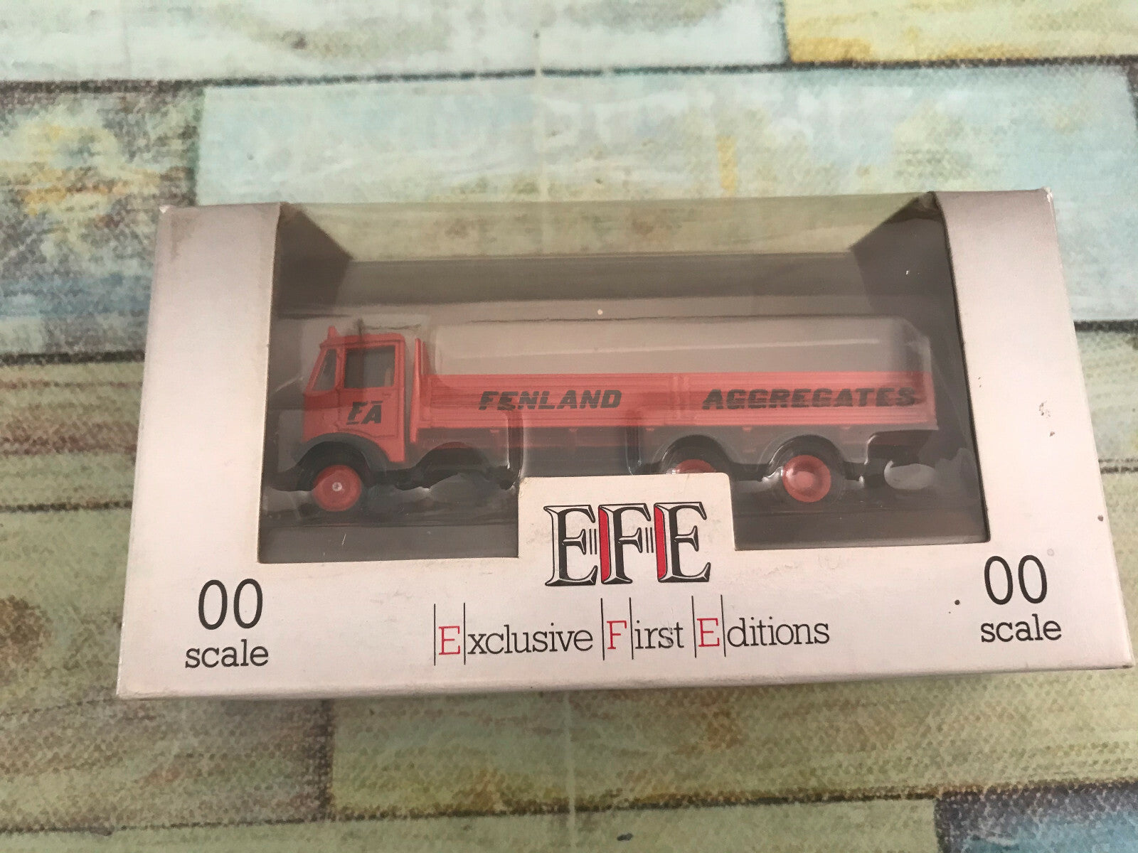 Voiture Miniature EFE AEC MAMMOTH FENLAND AGGREGATES 00 Scales au 1/76