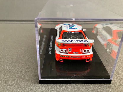 Voiture Miniature Nissan Unisia Jecs Skyline R33 JGTC 1998 Ebbro au 1/43