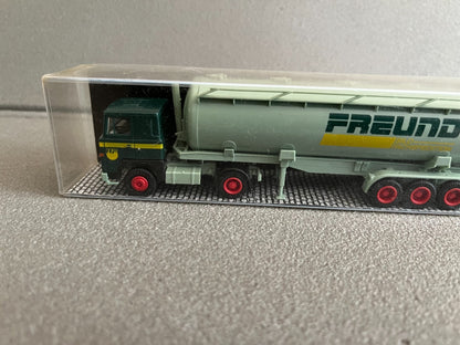 Voiture Miniature Camion Semi Remorque Scania Freund Albedo HO 1/87