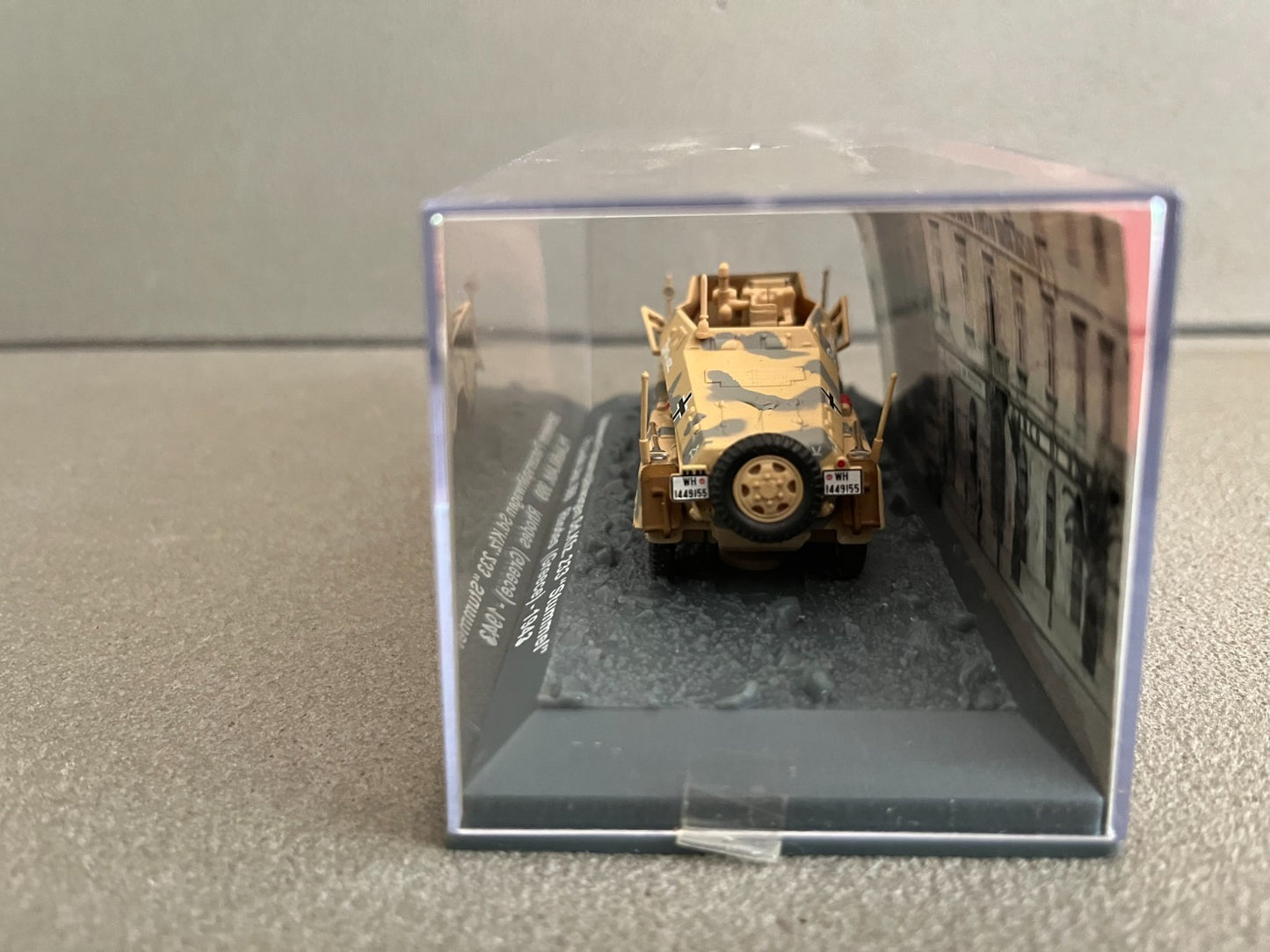 Miniature Militaire Char Tank Blindé Schwerer Panzerspahwagen Sd.Kfz Altaya 1/72