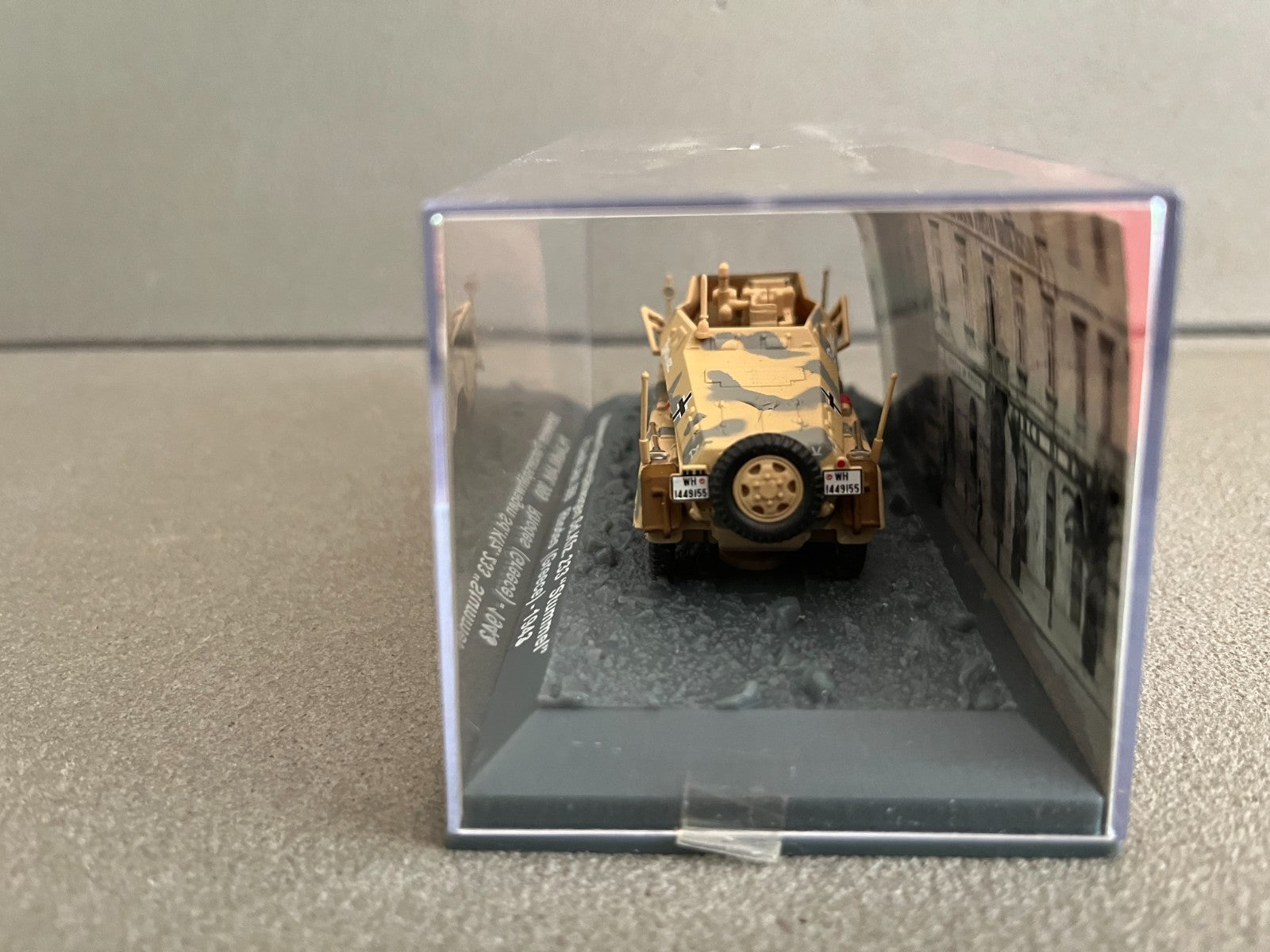 Miniature Militaire Char Tank Blindé Schwerer Panzerspahwagen Sd.Kfz Altaya 1/72