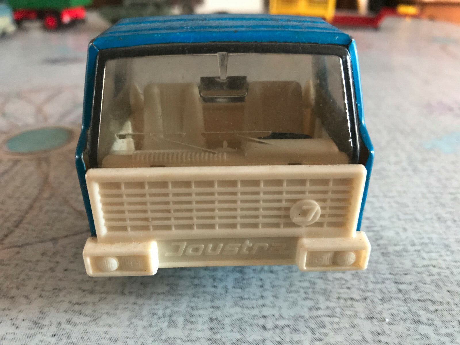 Voiture Miniature Ancien Jouet Fer Metal Plastique Camion Joustra Made in France