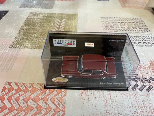 Voiture Miniature Peugeot 404 Vitesse 31501 au 1/43