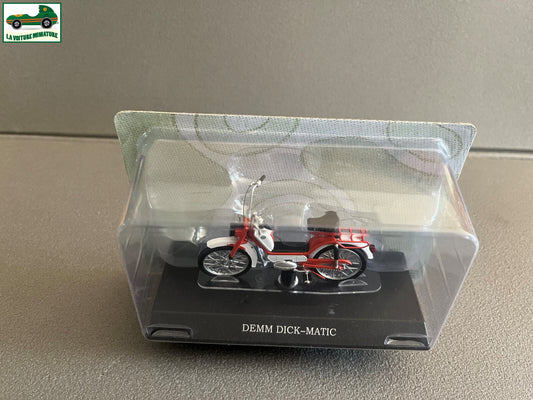 Moto Cyclomoteur miniature Demm Dick-Matic Leo Models 1/18