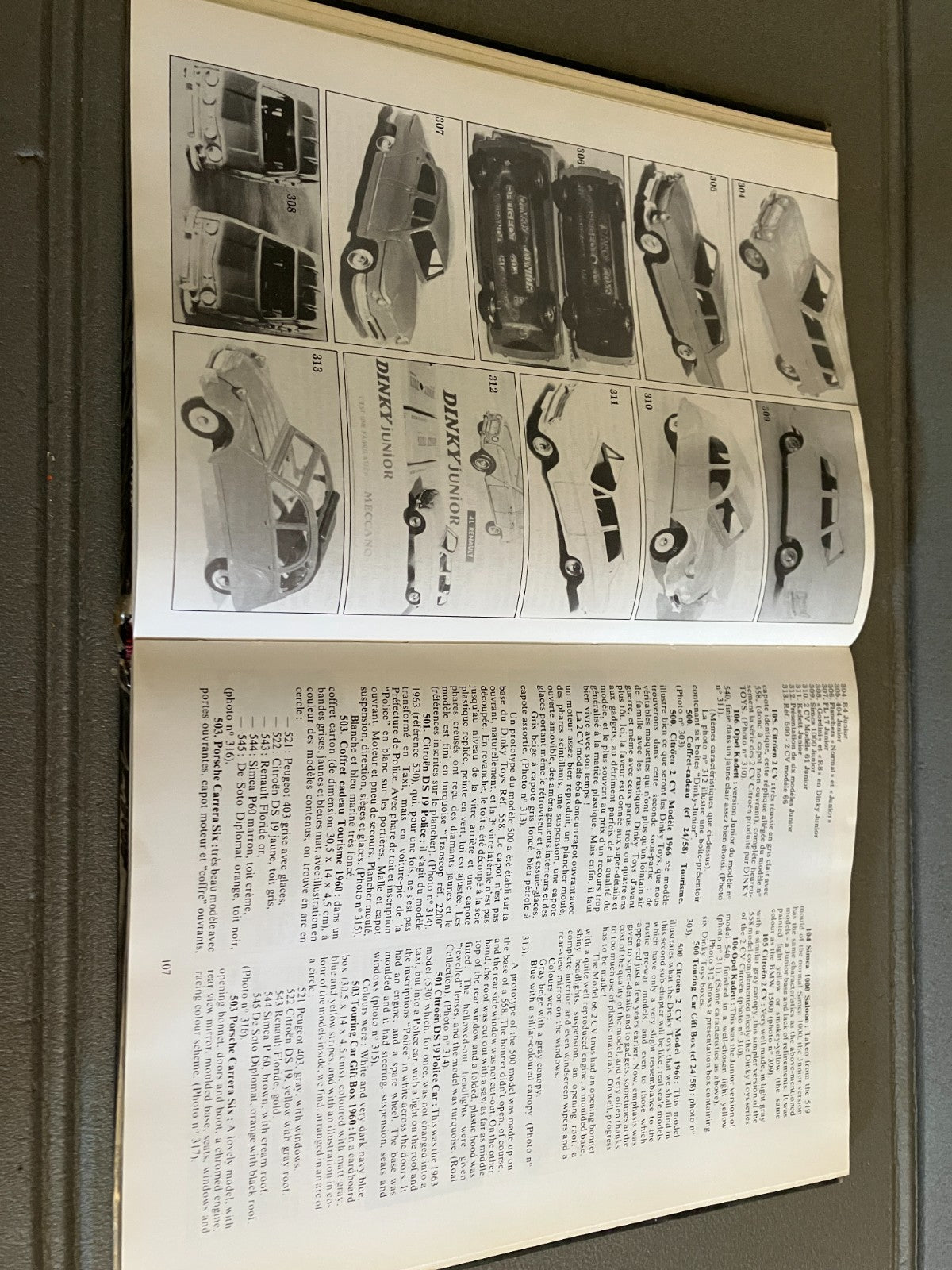 Livre Voiture Automobile Miniature Jouet Histoire des Dinky Toys Français Adepte