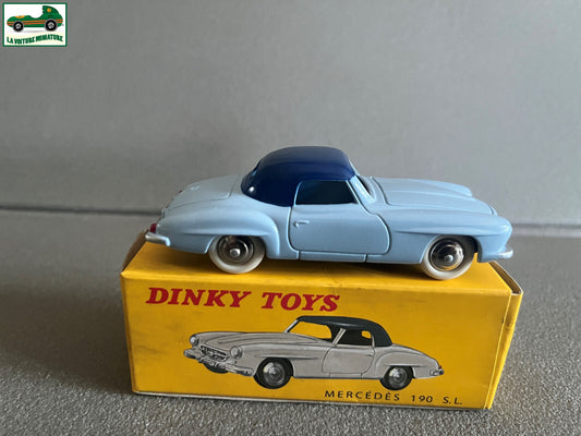 Voiture miniature Mercedes 190 SL Bleue Dinky Toys Atlas