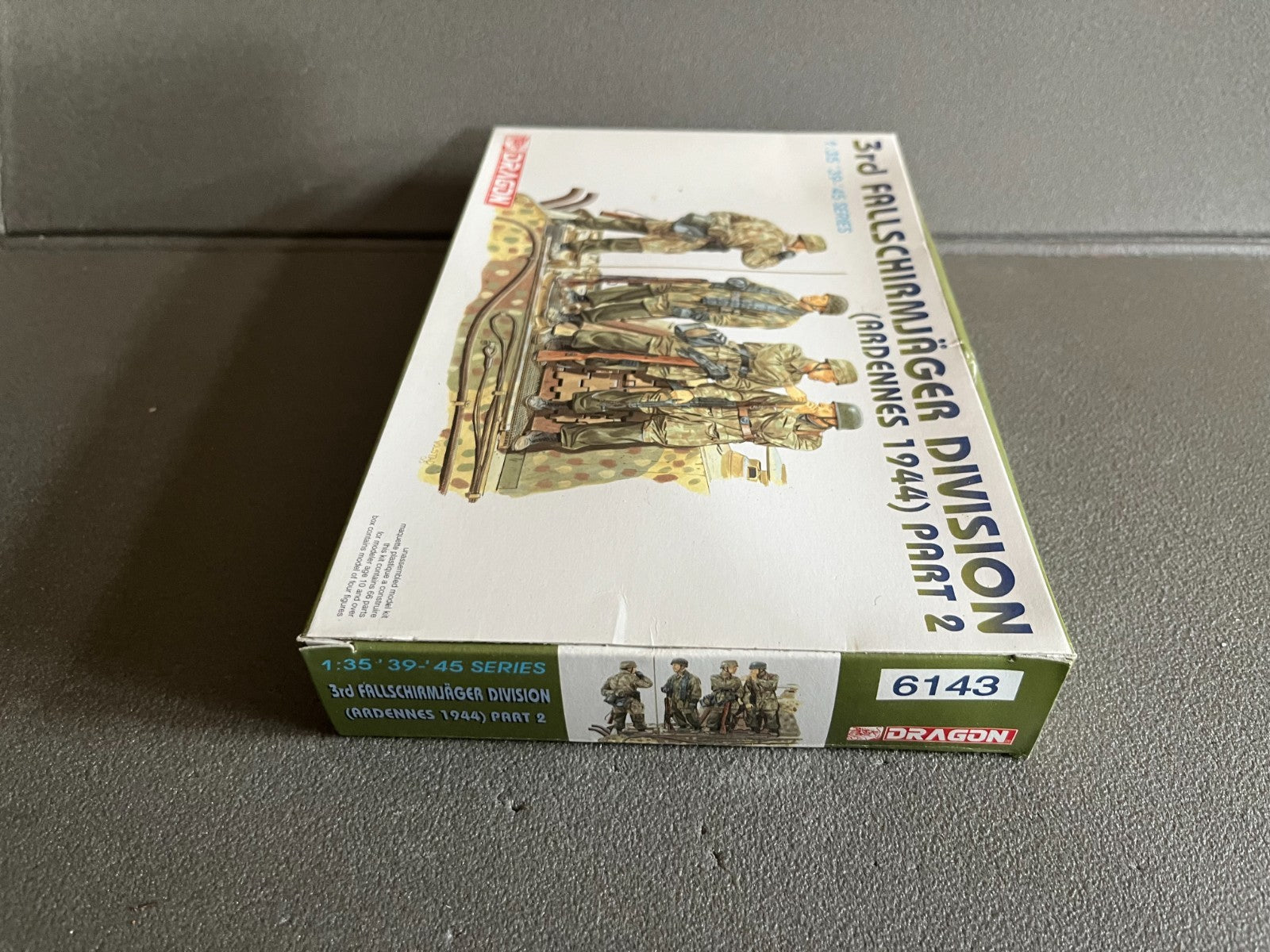 Maquette Militaire Figurine Soldat 3rd Fallschirmjager Division Dragon 1/35