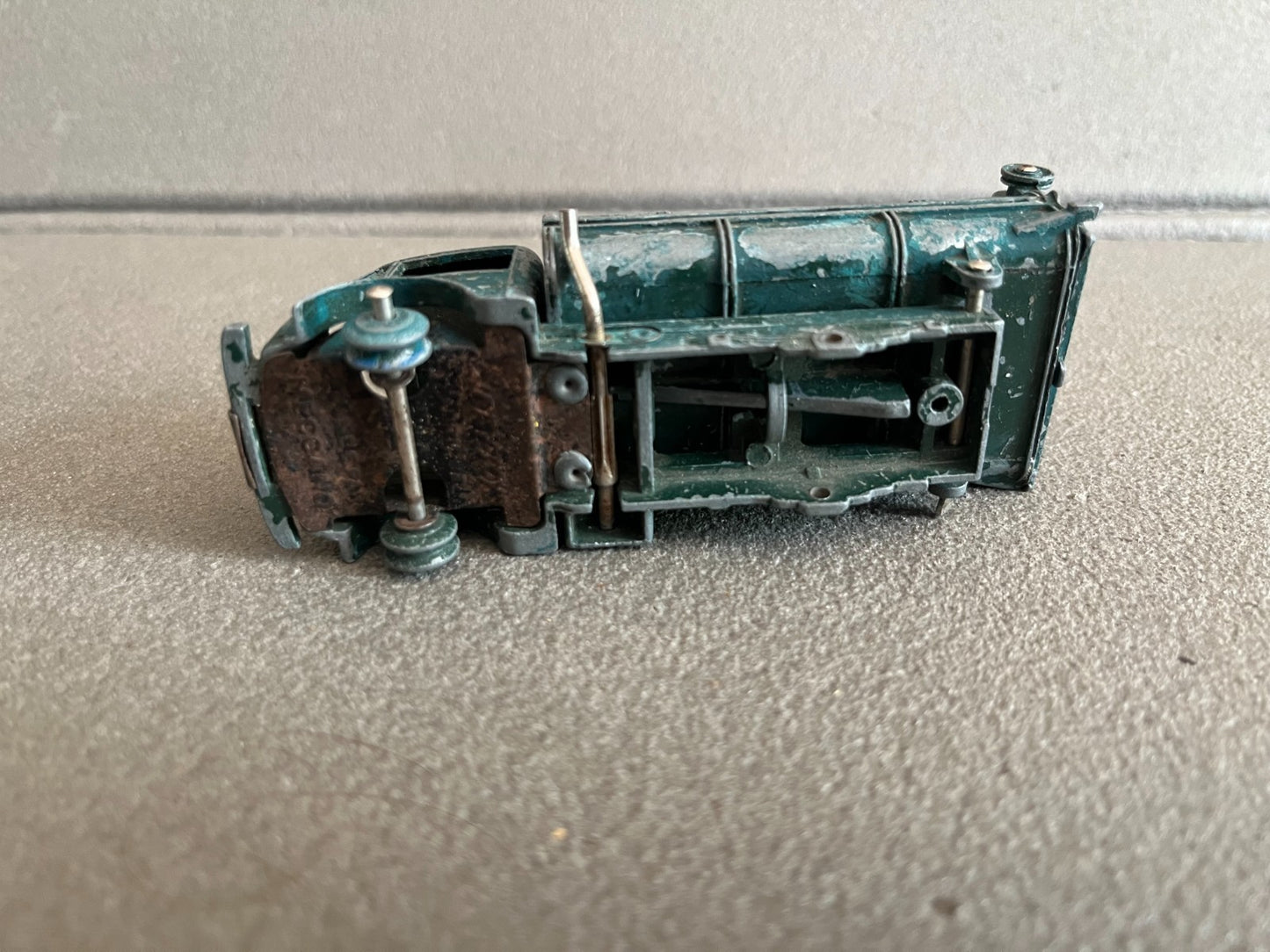 Ancienne Miniature Voiture Ford Benne Ordure Dinky Toys Meccano France Epave