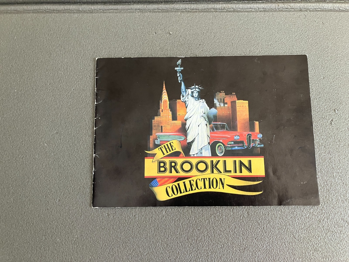 Ancien Dépliant Documentation Catalogue Jouet Voiture Brooklin