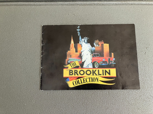 Ancien Dépliant Documentation Catalogue Jouet Voiture Brooklin