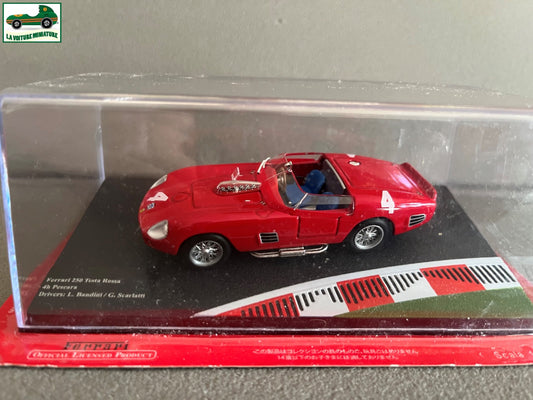 Voiture miniature Collection Ferrari 250 Testa Rossa 4h Pescara 1/43