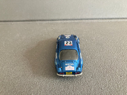Ancienne Voiture Miniature Kit résine monté Renault Alpine A110 Duvi Corse 1/43
