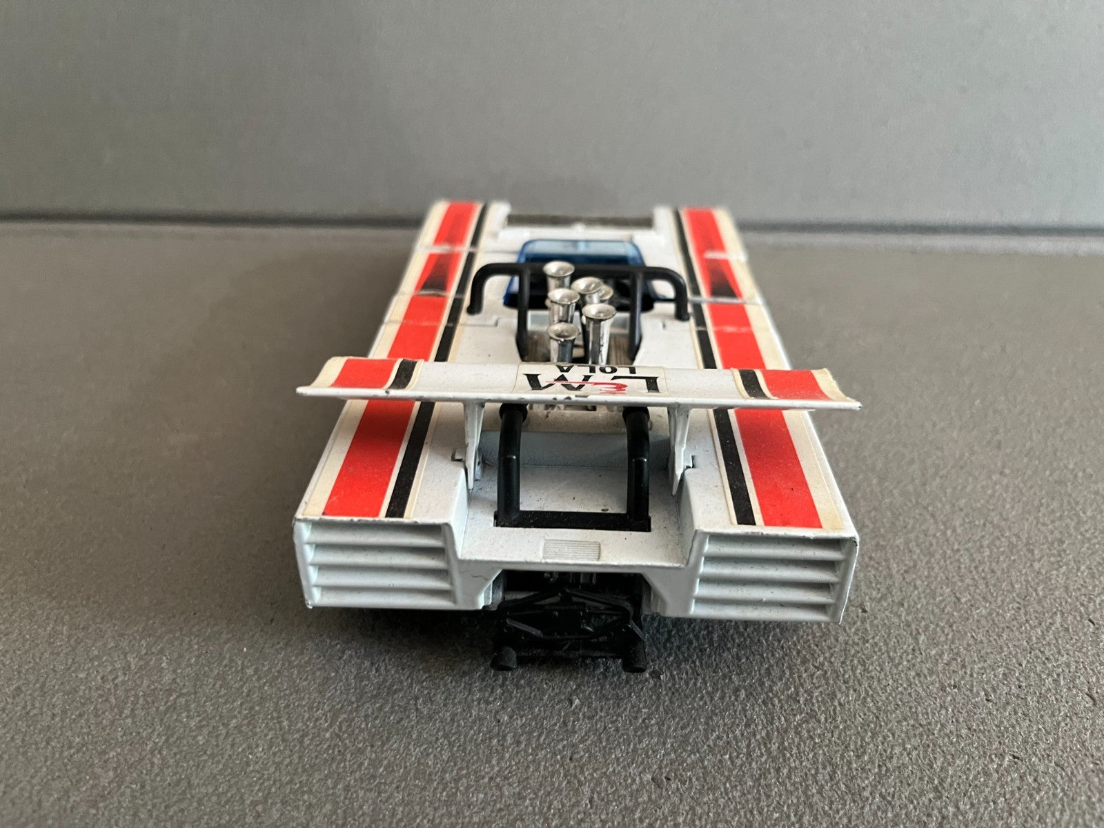 Ancienne Miniature Voiture Lola LEM 260 Can-AM Polistil 1/26