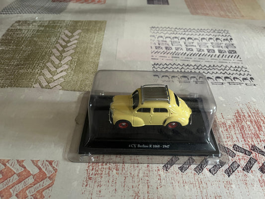 Voiture miniature Renault 4CV 4 CV Type R 1060 1947 1/43