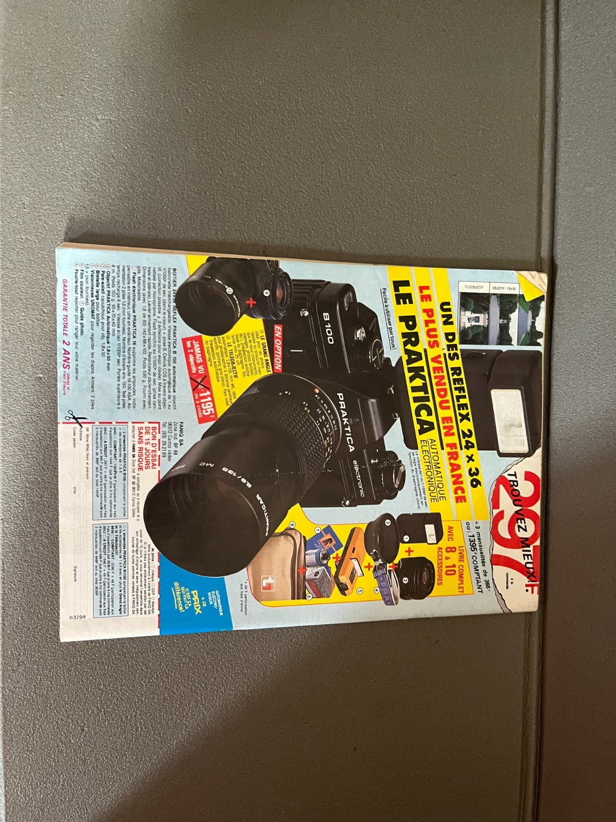 Livre Revue Voiture Automobile AutoMoto N°40