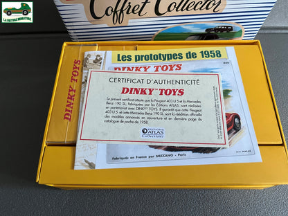 Voiture miniature Coffret Les Prototypes de 1958 Dinky Toys Atlas