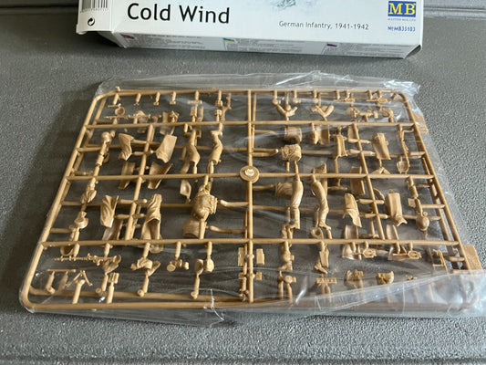 Maquette Militaire Figurine Soldat Cold Wind German Infantry Master Box 1/35
