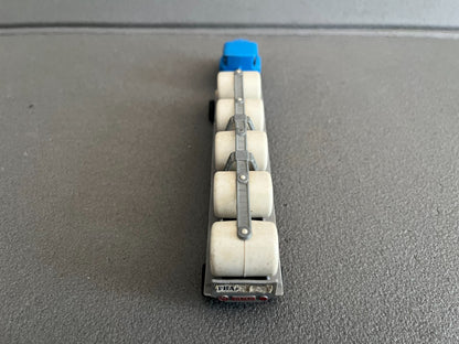 Ancienne Voiture Miniature Plastique Camion Semi  Unic Remorque Norev 1/86
